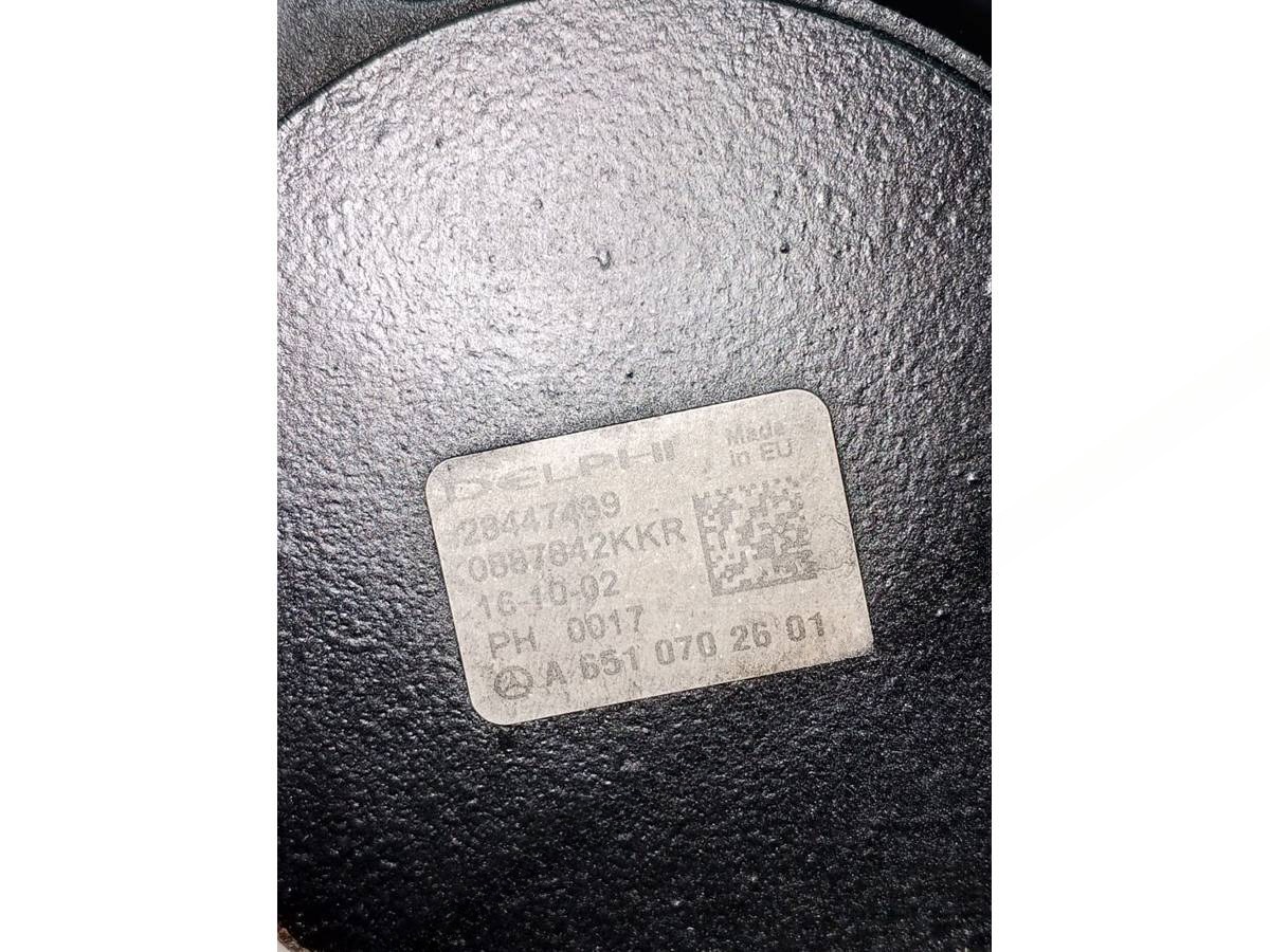 ТНВД Mercedes C W205, 2014 г., OEM A6510702601, арт. 2339, фото 5