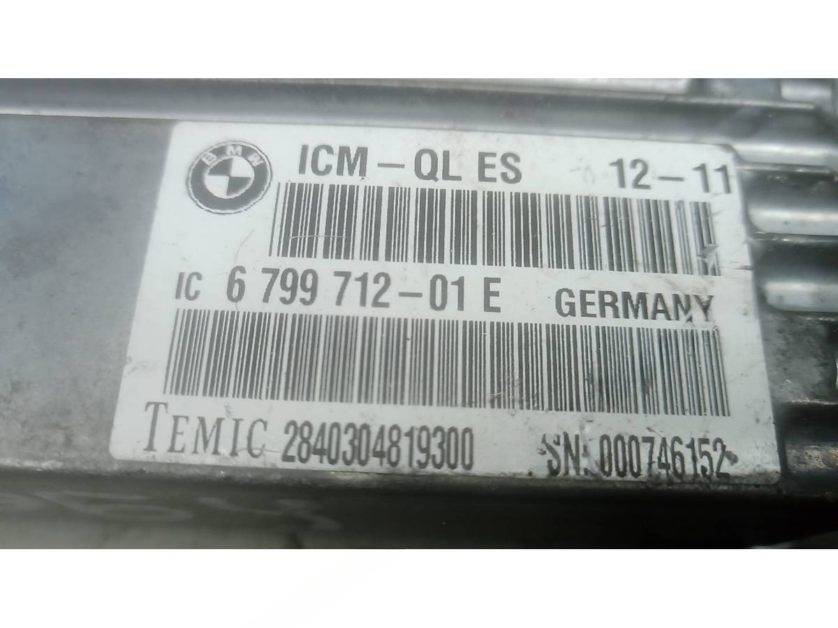 Блок управления BMW F10/F11/GT F07 F10/F11, 2011 г., OEM 679971201E, арт. 3BA09NC03, фото 2