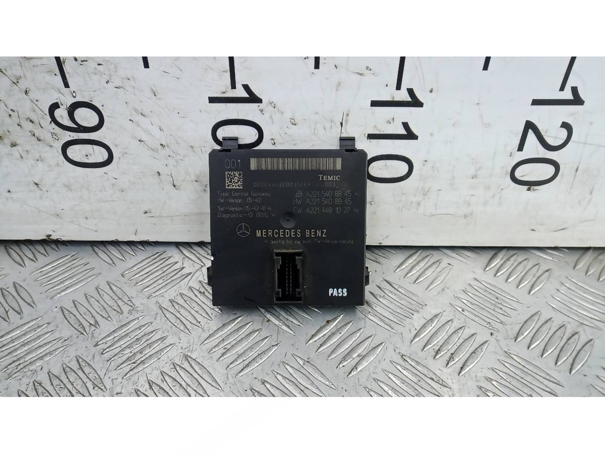 Блок управления Mercedes S W221 W221, 2007 г., OEM a2215408845, арт. 3TD08NC01, фото 2