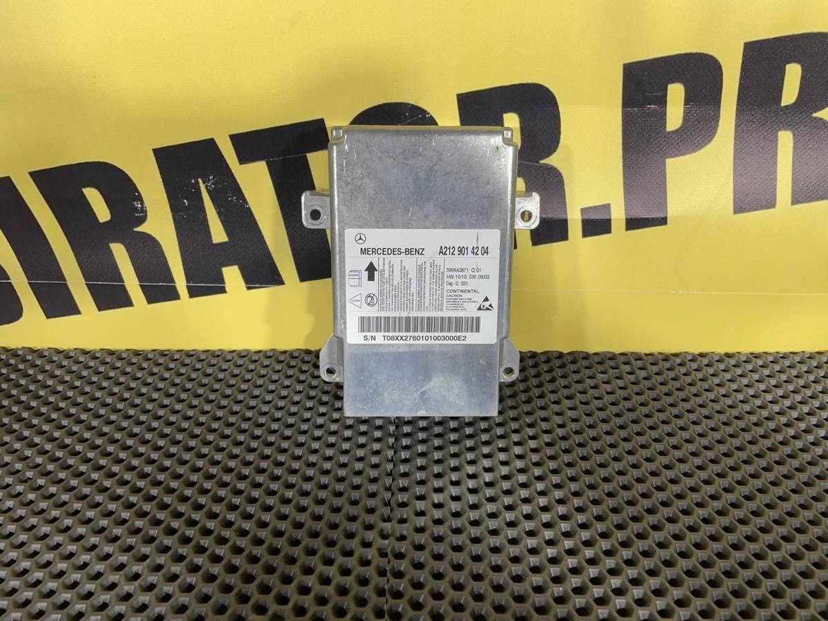Блок управления Mercedes E W212, 2010 г., OEM A2129014204, арт. 50056