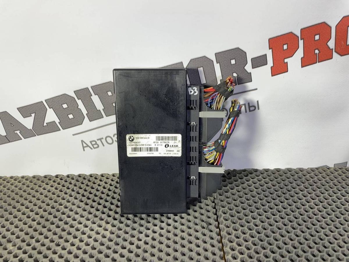 Блок комфорта BMW E60/E61, 2008 г., OEM 61359176078, арт. 52221