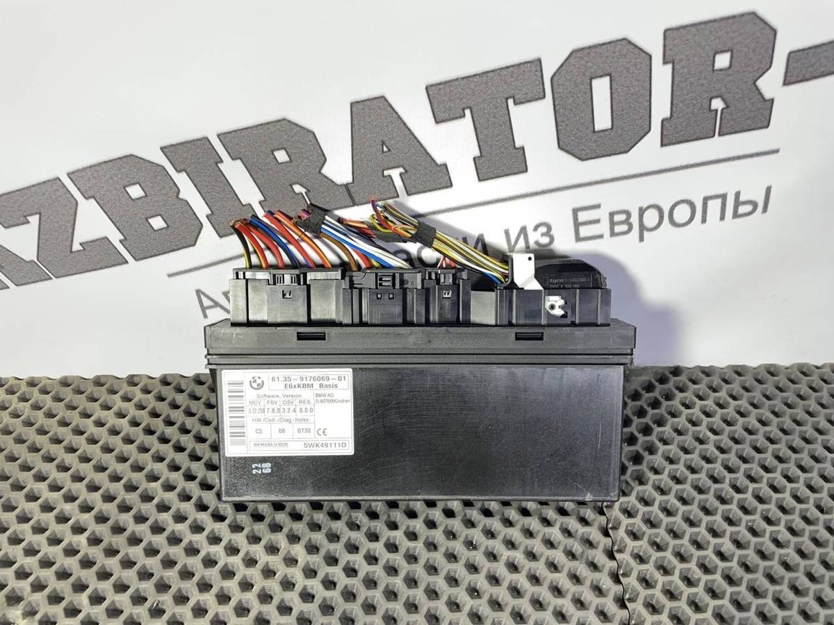 Блок комфорта BMW E60/E61, 2008 г., OEM 61359176069, арт. 52222