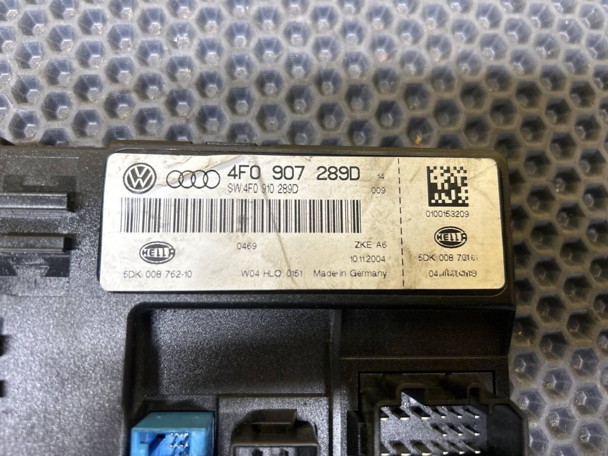 Блок комфорта Audi A6, 2005 г., OEM 4F0907289D, арт. 537293, фото 7