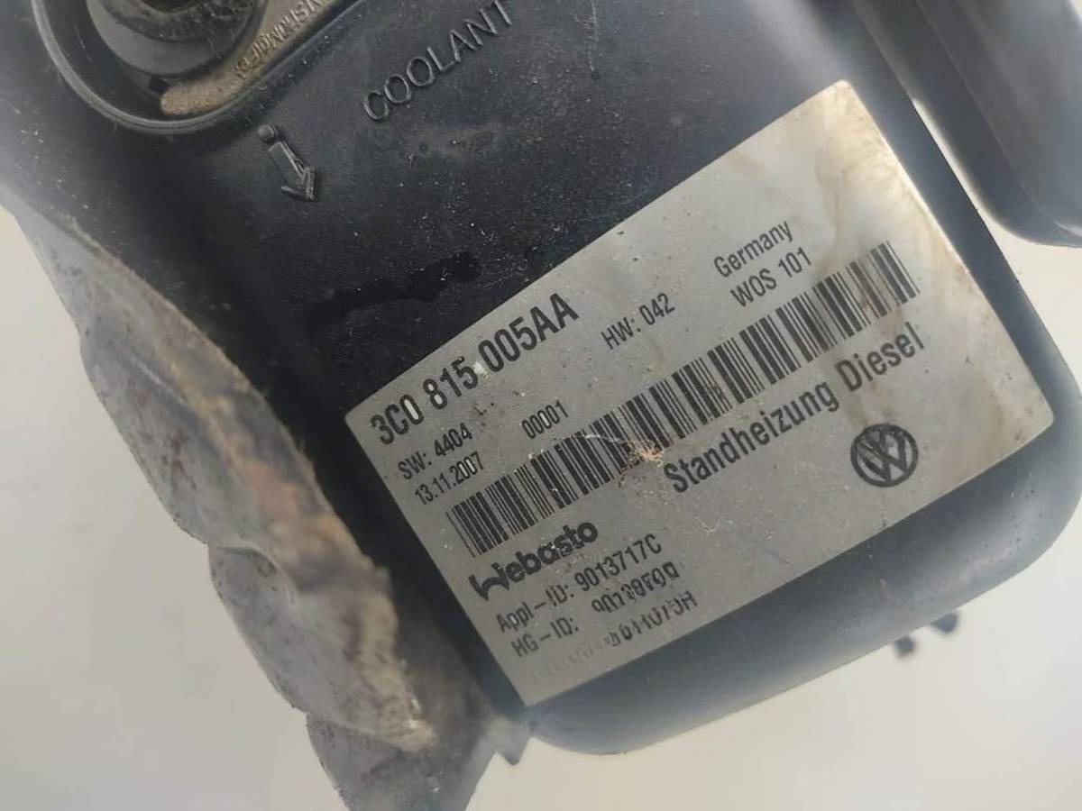 Автономный отопитель Volkswagen Passat B6, 2007 г., OEM 3C0815005AA, арт. 55088960, фото 5