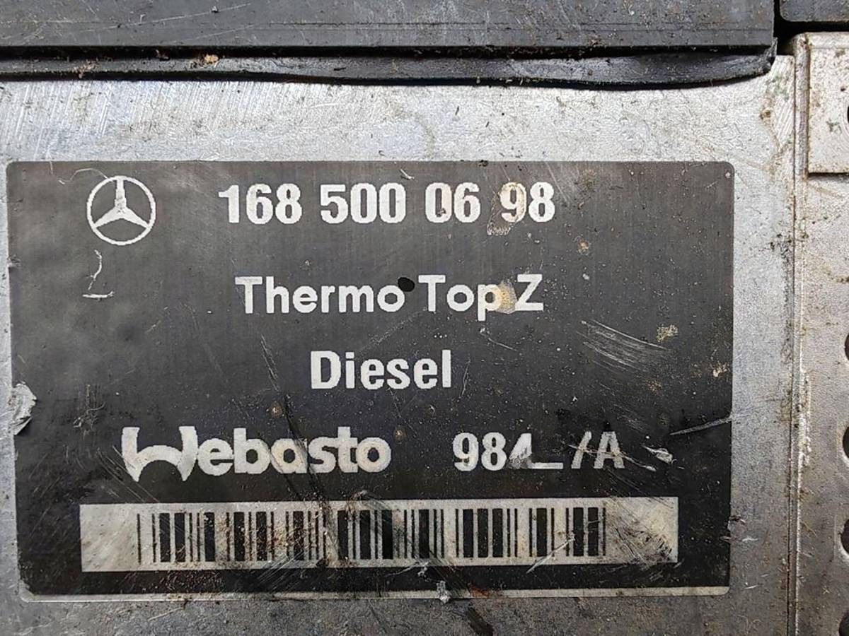 Автономный отопитель Mercedes A W168, 2000 г., OEM 1685000698, арт. 55109258, фото 5