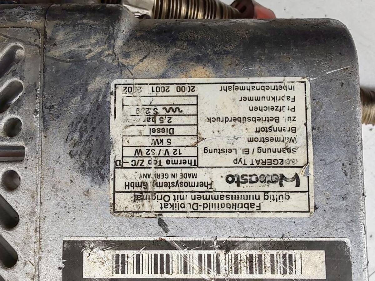 Автономный отопитель Mercedes A W168, 2000 г., OEM 1685000698, арт. 55109258, фото 6