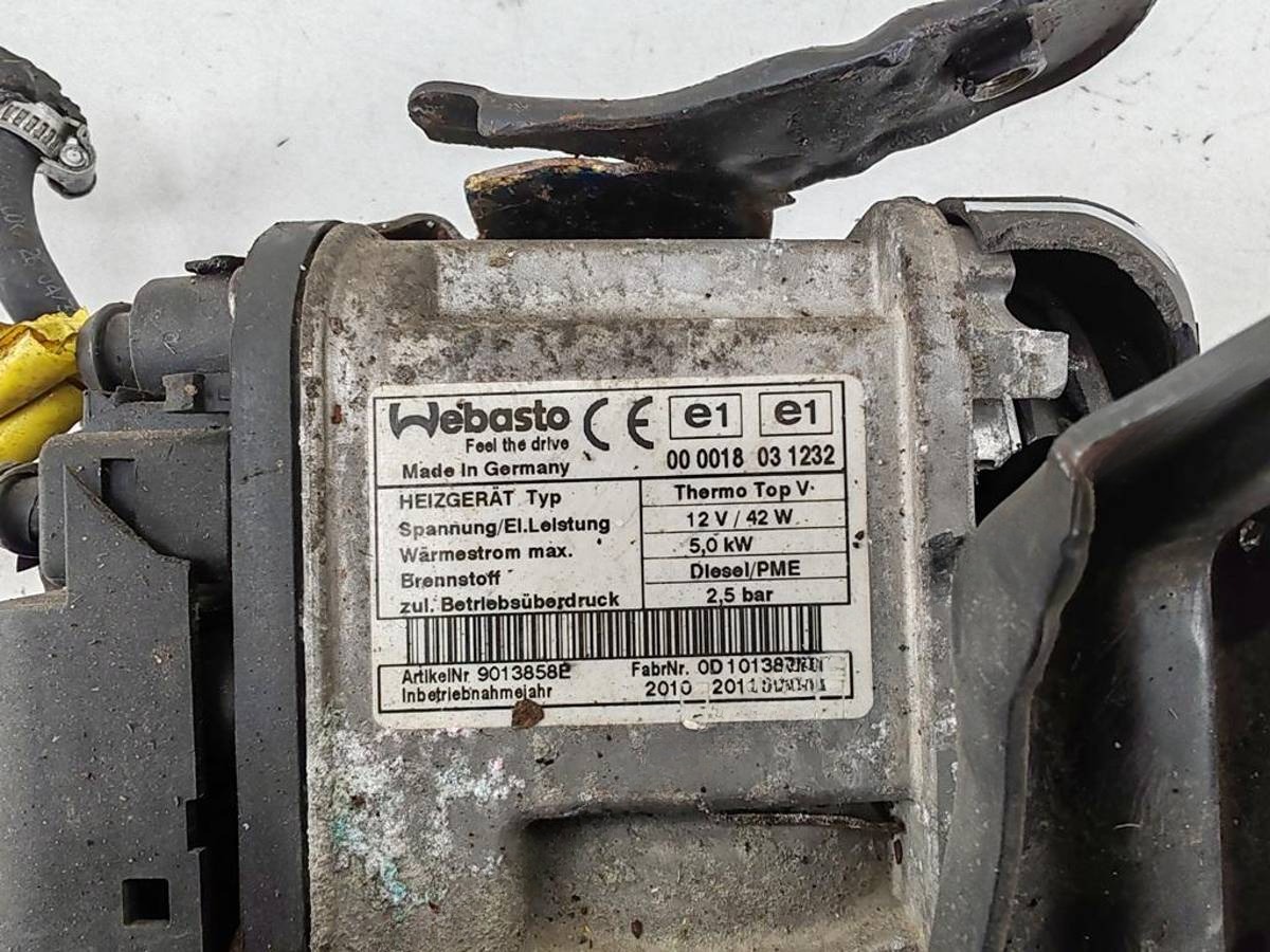 Автономный отопитель Volkswagen Touran, 2007 г., OEM 1K0815071T, арт. 55228937, фото 2