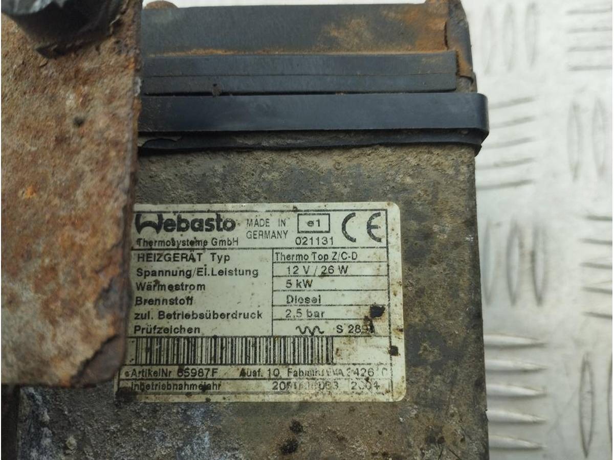 Автономный отопитель Citroen Xsara Picasso, 2001 г., OEM 66724A, арт. 55316357, фото 5