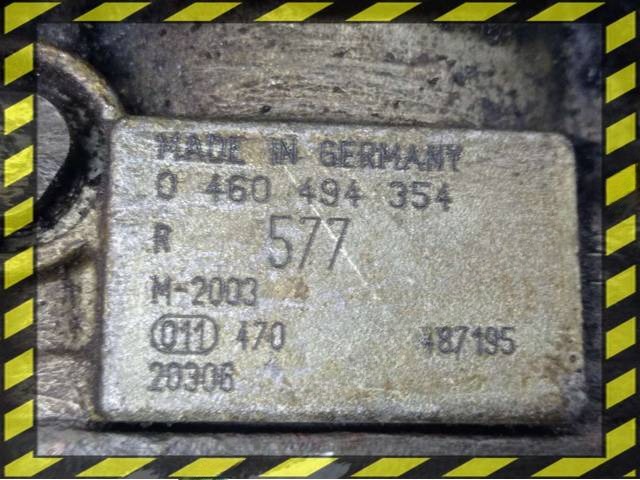 ТНВД Nissan Serena c23, 1997 г., OEM 0460494354, арт. 55609281, фото 6
