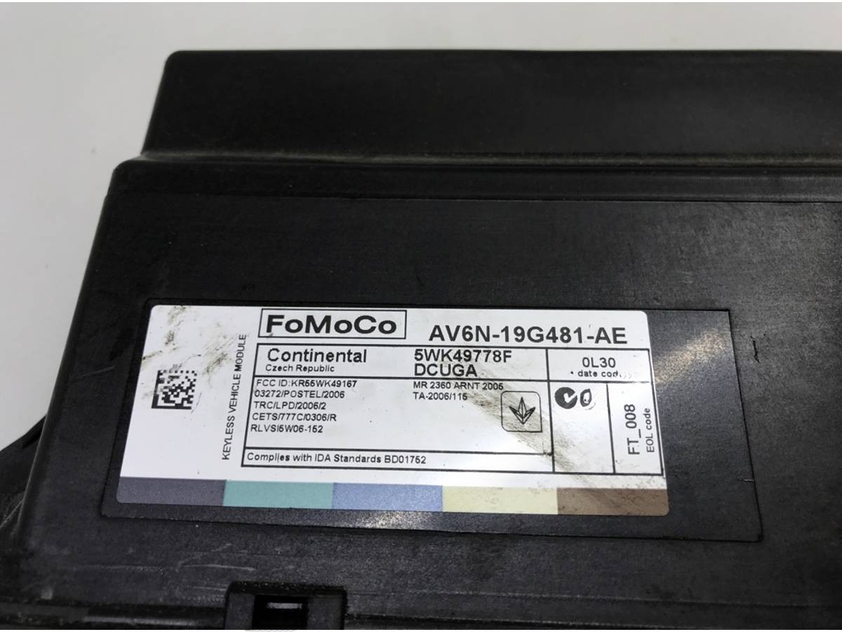 Блок комфорта Ford Grand C-Max, 2011 г., OEM AV6N19G481AE, арт. 564439, фото 5