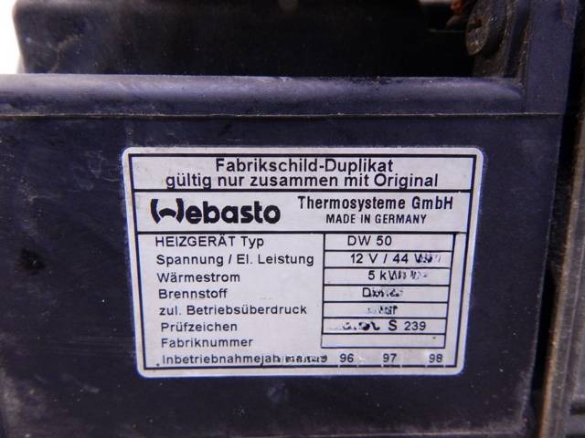 Автономный отопитель BMW E39, 1996 г., OEM 64128366444, арт. 6157751, фото 3