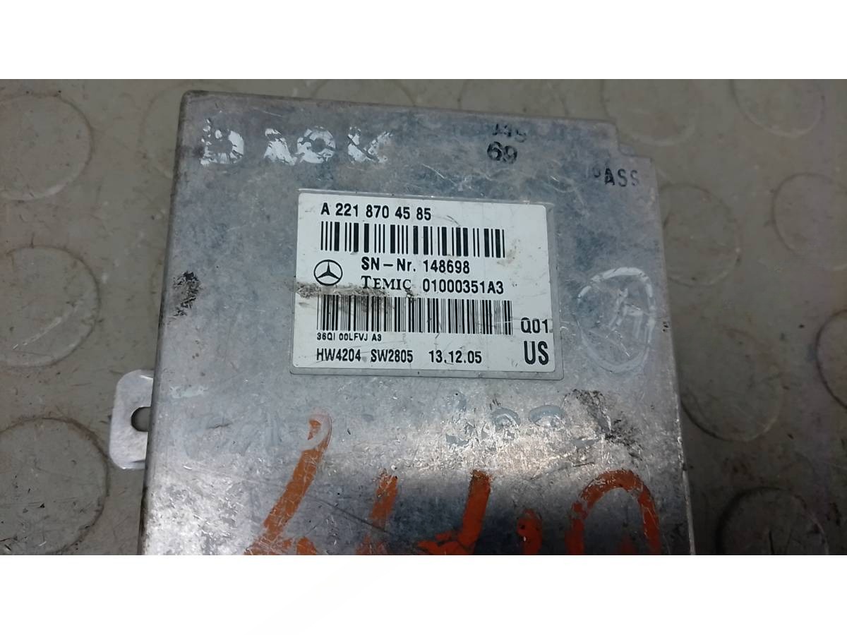 Блок управления Mercedes S W221 W221, 2008 г., OEM 2218704585, арт. 67F14NC01, фото 3
