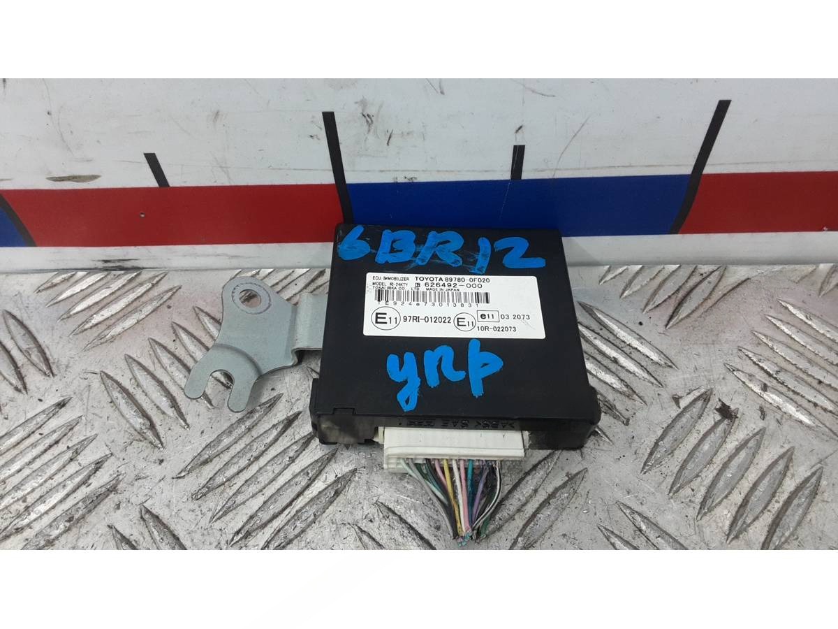 Блок управления Toyota Corolla Verso, 2008 г., OEM 897800F020, арт. 6BR12NC02