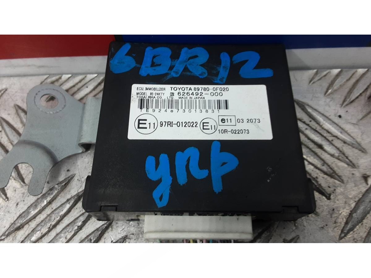 Блок управления Toyota Corolla Verso, 2008 г., OEM 897800F020, арт. 6BR12NC02, фото 2