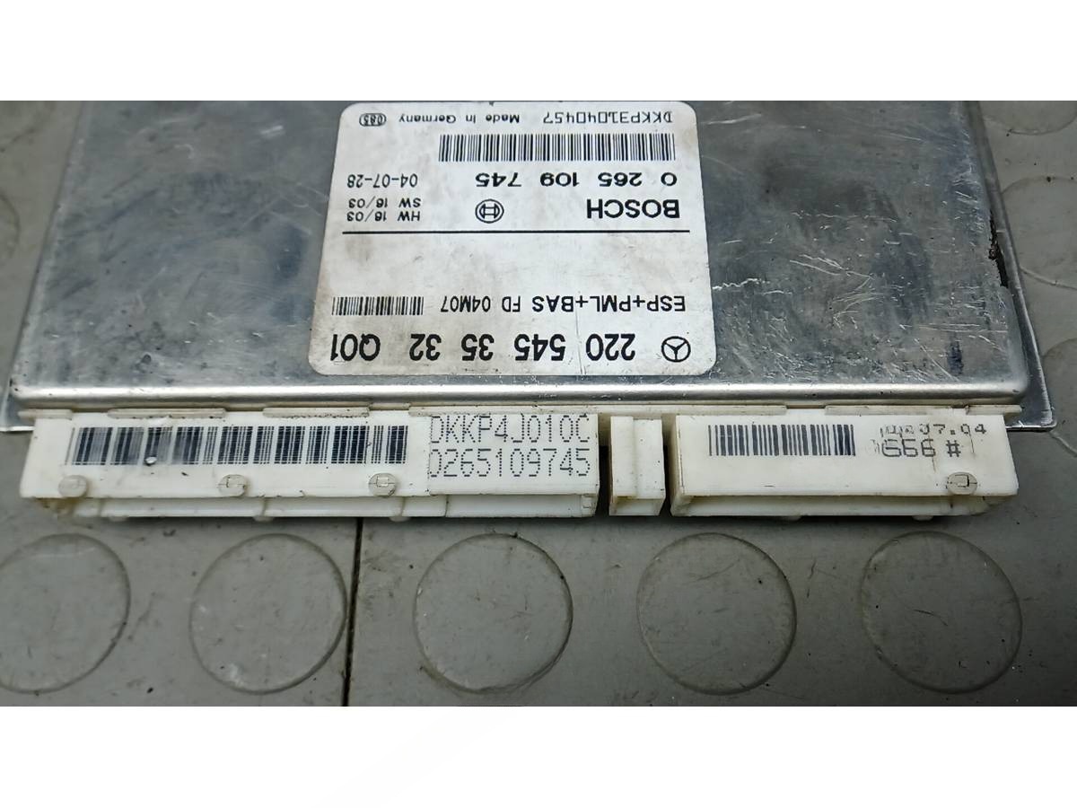 Блок управления Mercedes S W220 W220, 2004 г., OEM 2205453532, арт. 6EP28NC01, фото 3