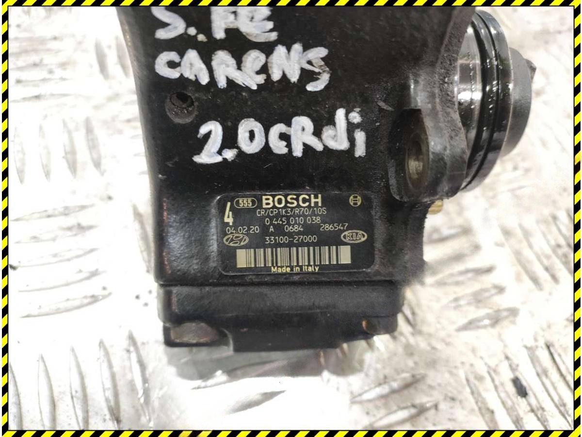 ТНВД Hyundai Santa Fe 1 (SM), 2001 г., OEM 0445010038, арт. 86769414, фото 3