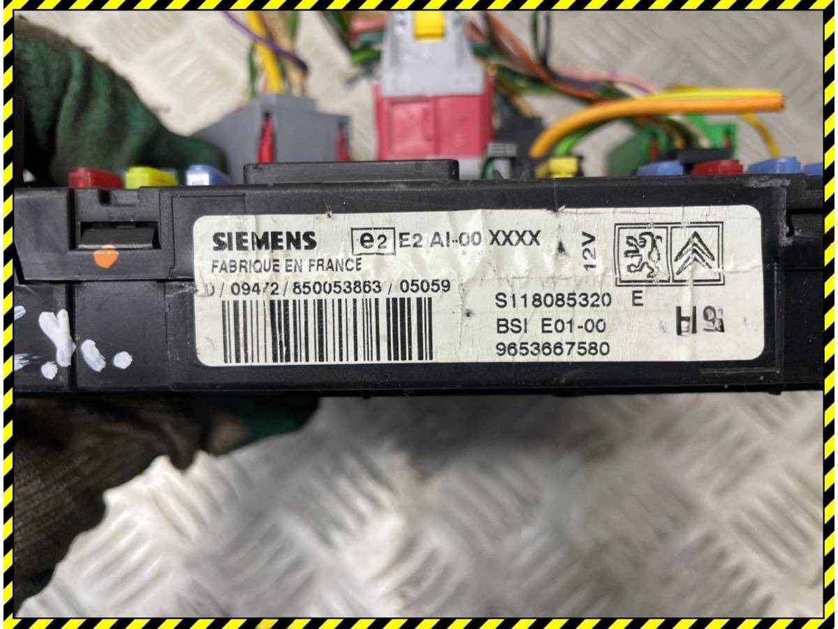 Блок комфорта Citroen Xsara Picasso, 2005 г., OEM 9653667580, арт. 87392799_2, фото 2