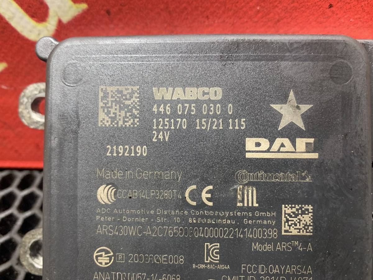 Блок управления DAF XF, 2021 г., OEM 2192190, арт. 88748v1, фото 8
