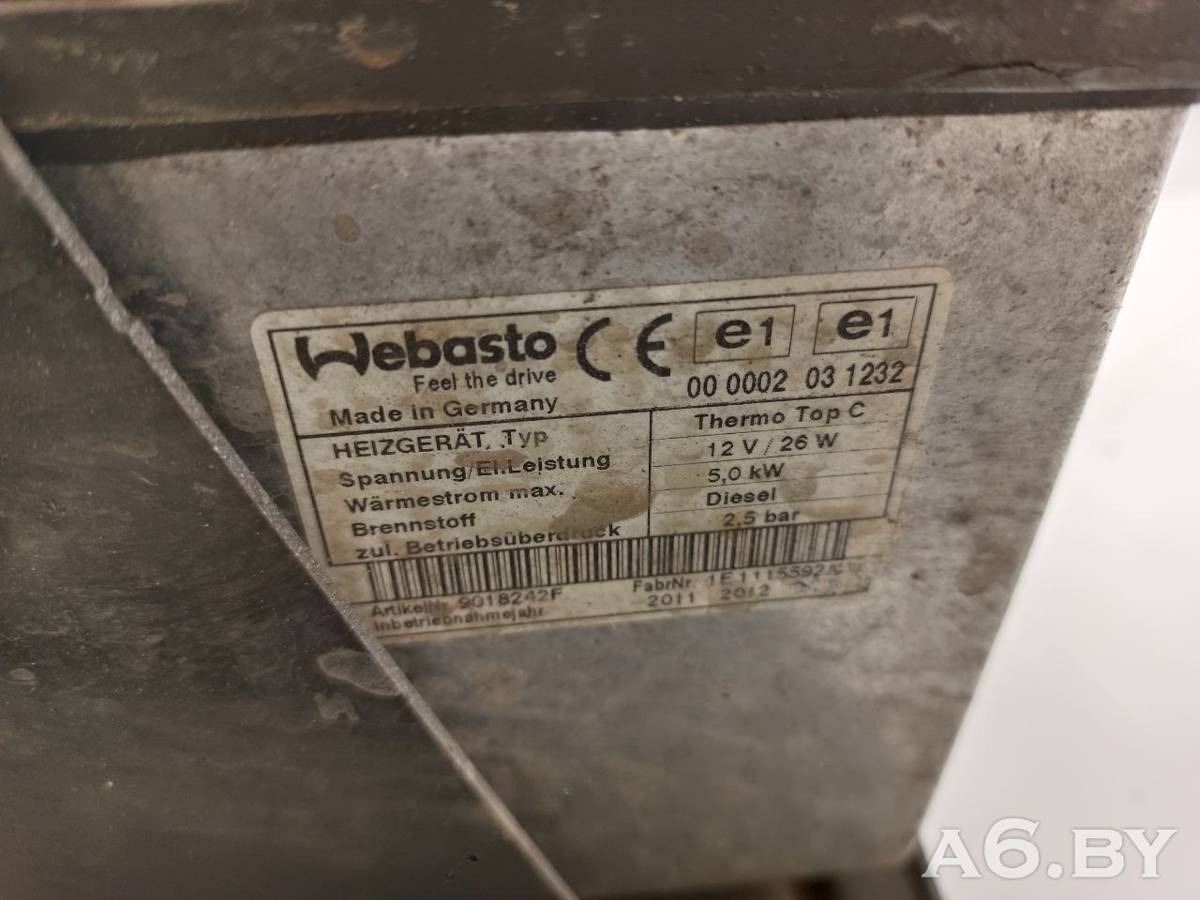 Автономный отопитель Volkswagen Multivan T6, 2021 г., OEM 7E0815071B, арт. 88892328_3, фото 12