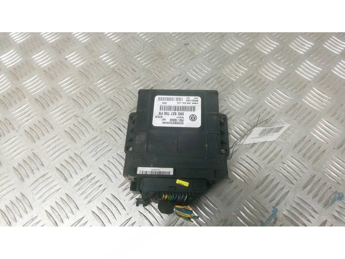 Блок управления Audi Q7, 2007 г., OEM 09d927750fk, арт. 8AD10NC01