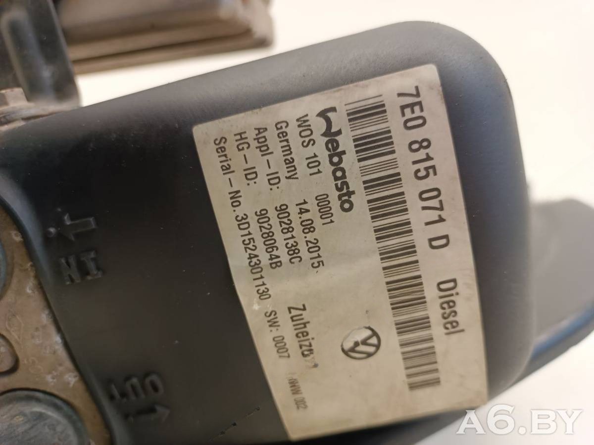 Автономный отопитель Volkswagen Multivan T5, 2009 г., OEM 7E0815071D, арт. 90271463_2, фото 5