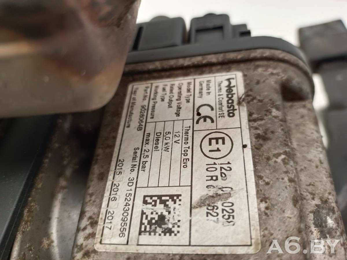 Автономный отопитель Volkswagen Transporter T5, 2012 г., OEM 7E0815071D, арт. 90271627_3