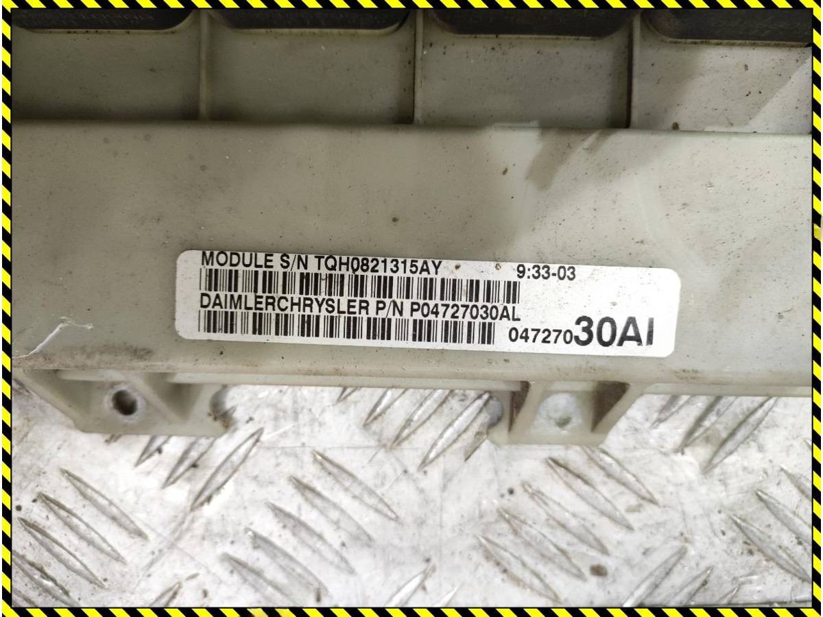 Блок комфорта Chrysler Voyager, 2002 г., OEM 04727030AL, арт. 93139373, фото 2