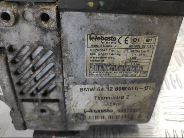 Автономный отопитель BMW 7, 2008 г., OEM 64126950416, арт. 97332, фото 6