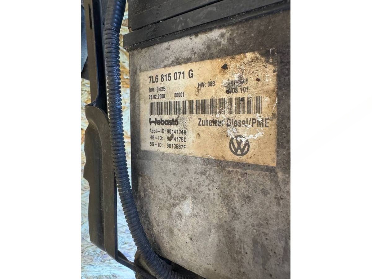 Автономный отопитель Volkswagen Touareg, 2009 г., OEM 7L6815071G, арт. 99752035, фото 4
