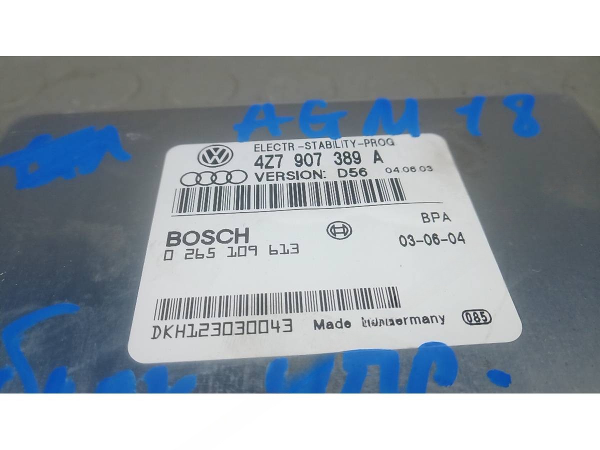 Блок управления Audi A6 Allroad C5, 2004 г., OEM 4z7907389a, арт. AGM18NC01, фото 3