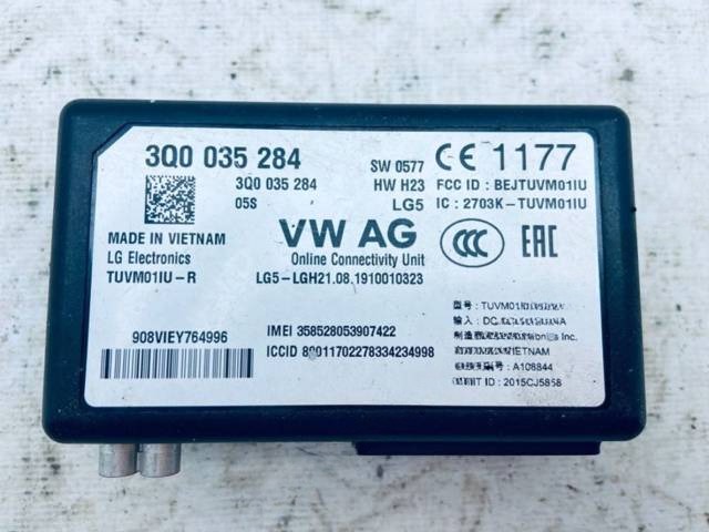 Блок управления Skoda Octavia A7 ( - ), 2013 г., OEM 3Q0035284, арт. B122160