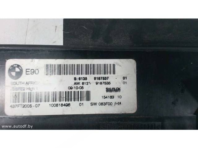 Блок комфорта BMW E90/E91/E92/E93, 2009 г., OEM 9187537, арт. B13130
