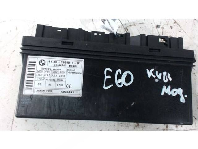 Блок управления BMW E60/E61, 2006 г., OEM 6969011, арт. B16919