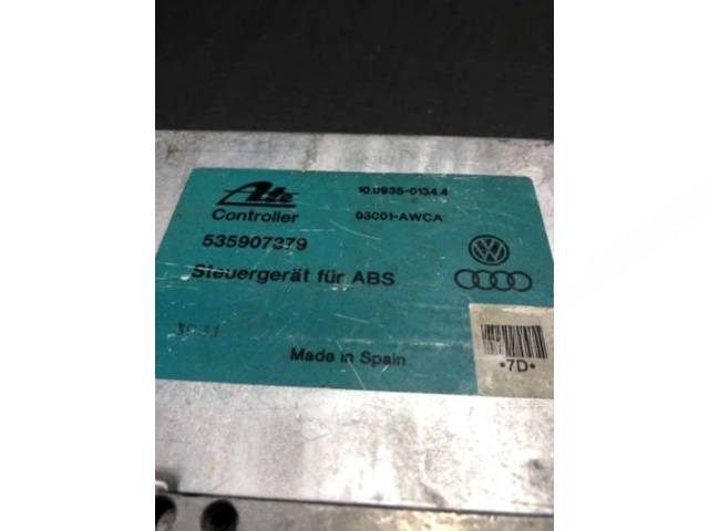 Блок управления Volkswagen Passat B3, 1992 г., OEM 535907379, арт. B32959, фото 3