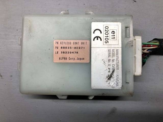 Блок управления Subaru Legacy, 2003 г., OEM 88035AE071, арт. B52107287
