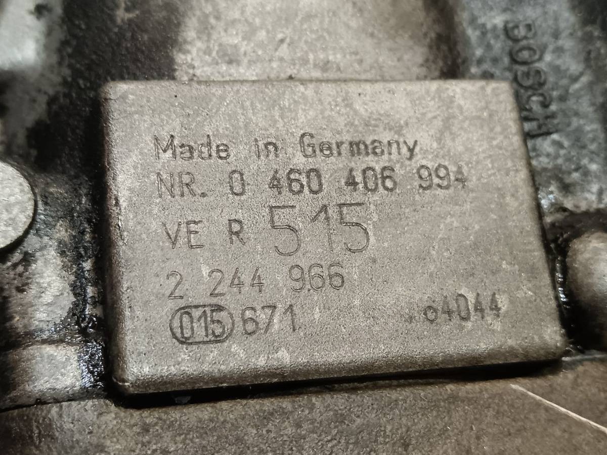 ТНВД BMW E39, 1996 г., OEM 0460406994, арт. B67606, фото 8