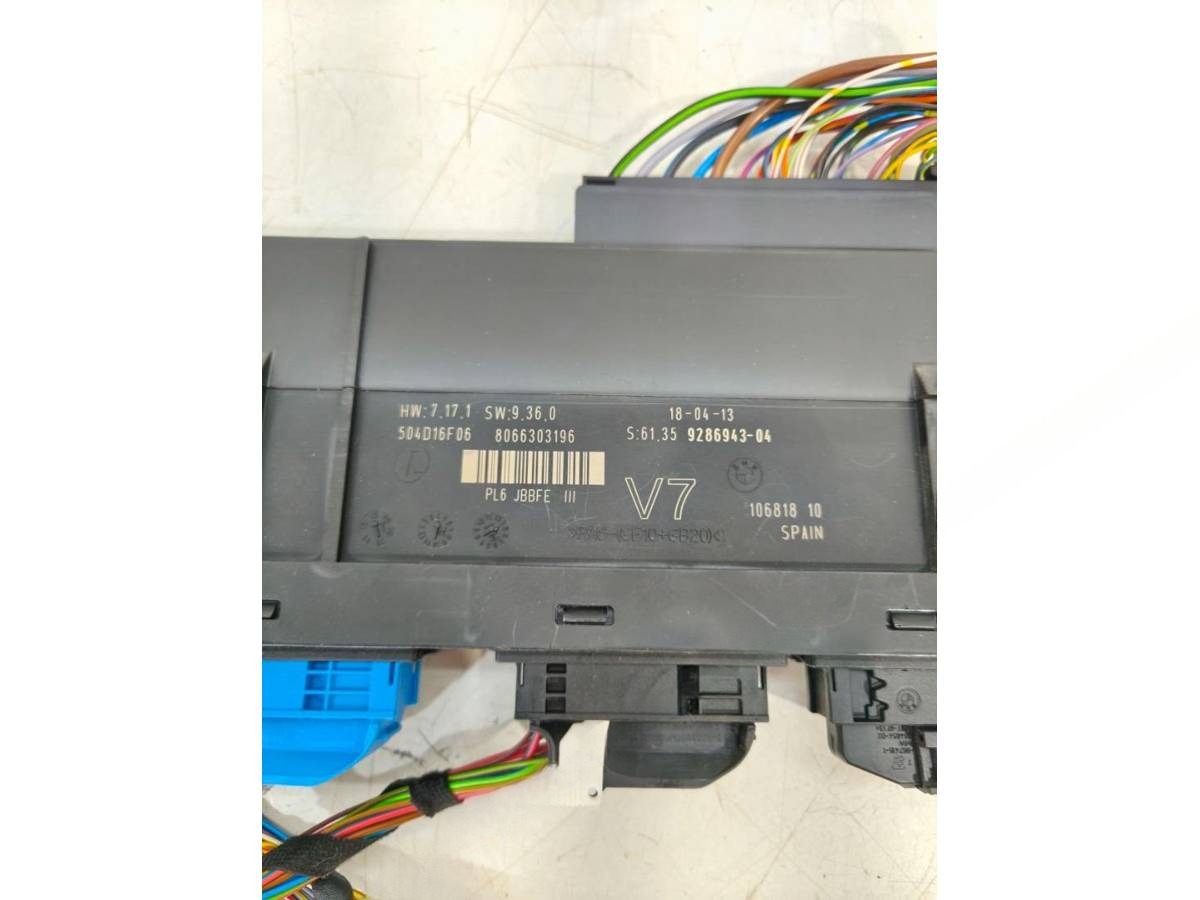 Блок комфорта BMW F10/F11/GT F07, 2013 г., OEM 6286943, арт. BBMW25633, фото 2