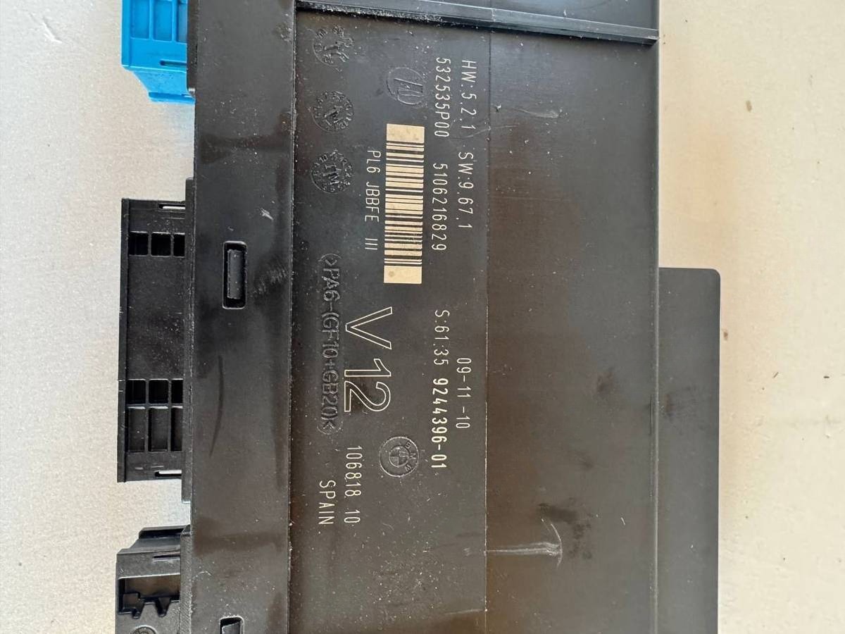 Блок комфорта BMW F10/F11/GT F07, 2011 г., OEM 9244396, арт. BBMW35273, фото 2