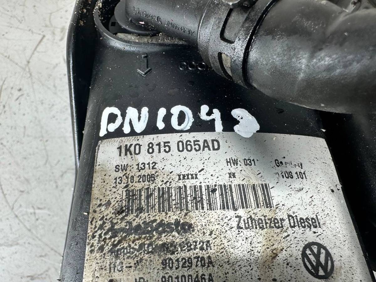 Автономный отопитель Volkswagen Golf, 2005 г., OEM 000018021232, арт. BDN-1048_3, фото 4