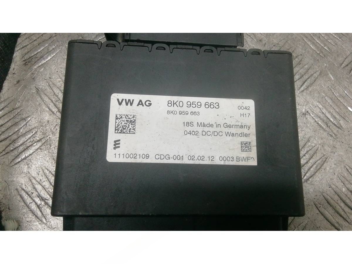 Блок управления Audi A6 C7, 2012 г., OEM 8K0959663, арт. DEA25NC01, фото 2