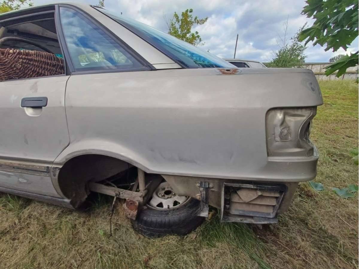 Крыло заднее левое к Audi 80 B3, 1988 г.