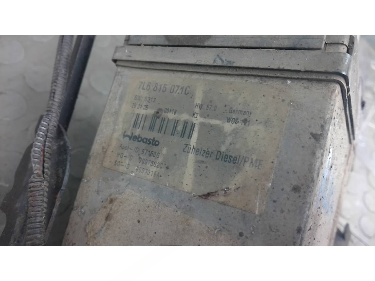 Автономный отопитель Volkswagen Touareg 7L, 2005 г., OEM 7L6815071F, арт. ROK04KH01, фото 4