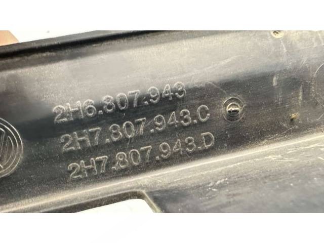 Бампер задний Volkswagen Amarok, 2010 г., OEM 2H6807943, арт. B111452, фото 5