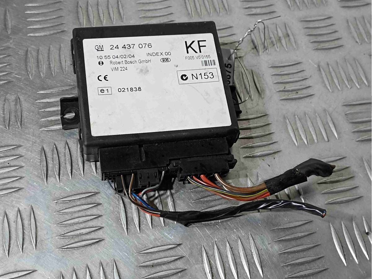 Блок комфорта Opel Zafira, 2003 г., OEM 24437076, арт. 016875