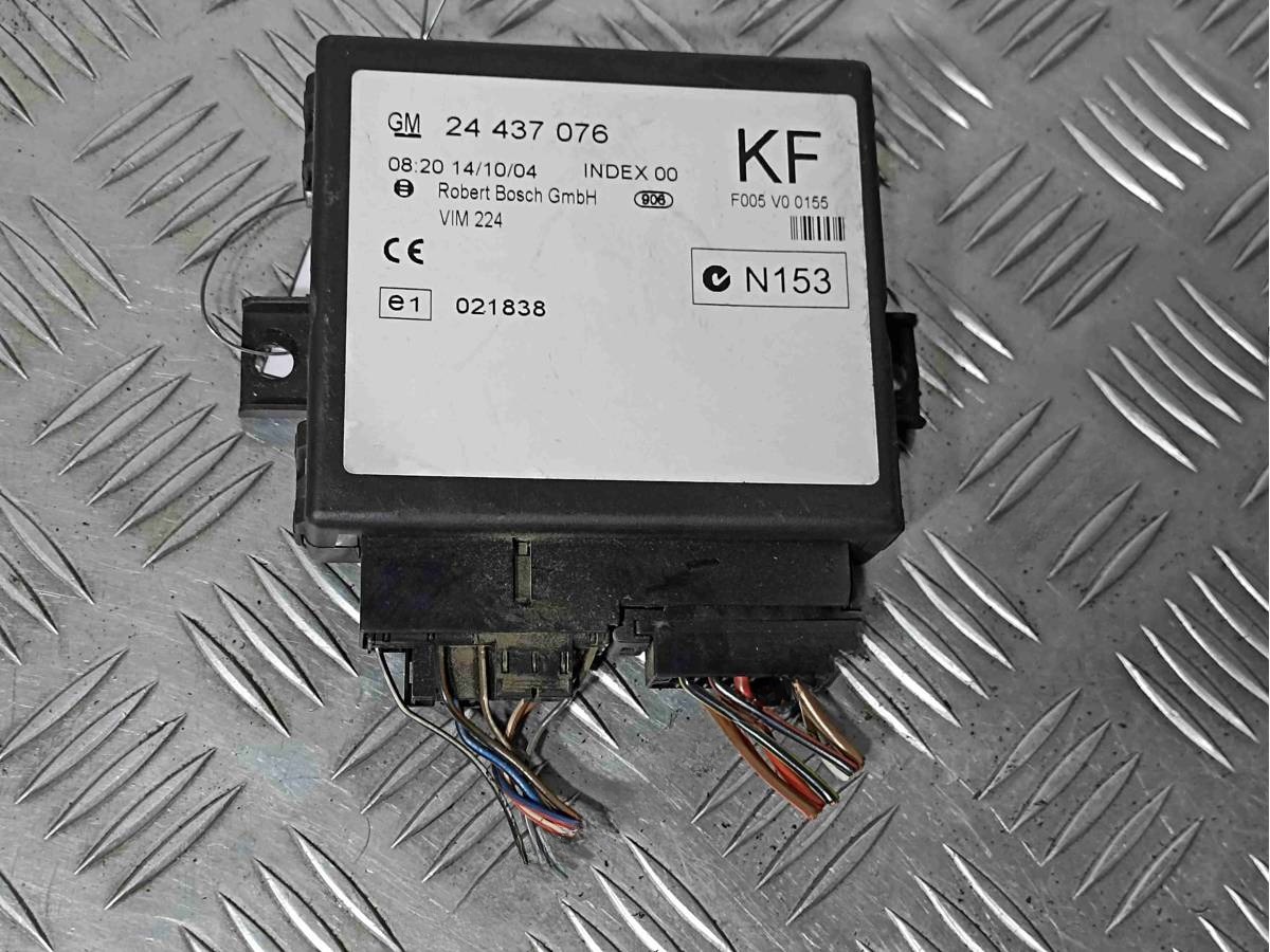 Блок комфорта Opel Zafira, 2003 г., OEM 24437076, арт. 019580
