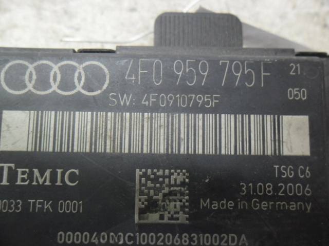 Блок комфорта Audi A6, 2006 г., OEM 4FO959793F, арт. 10069419, фото 2