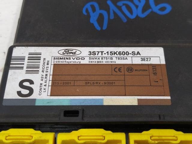 Блок комфорта Ford Mondeo, 2003 г., OEM 3S7T15K600SA, арт. 10226851, фото 2
