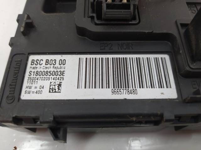 Блок комфорта Citroen C8, 2010 г., OEM 9665778480, арт. 10390225, фото 3
