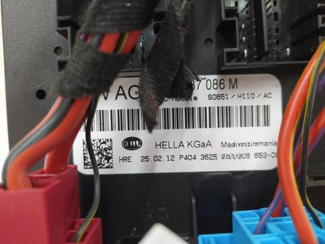 Блок комфорта Volkswagen Golf, 2012 г., OEM 1K0937086M, арт. 10417648, фото 3