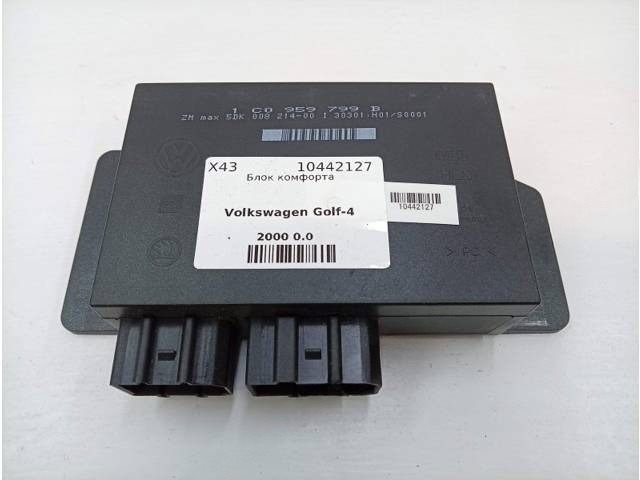 Блок комфорта Volkswagen Golf, 2000 г., OEM 1C0959799B, арт. 10442127